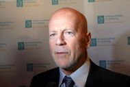 Bruce Willis receives 'stuttering prize' in New York - Source: Getty